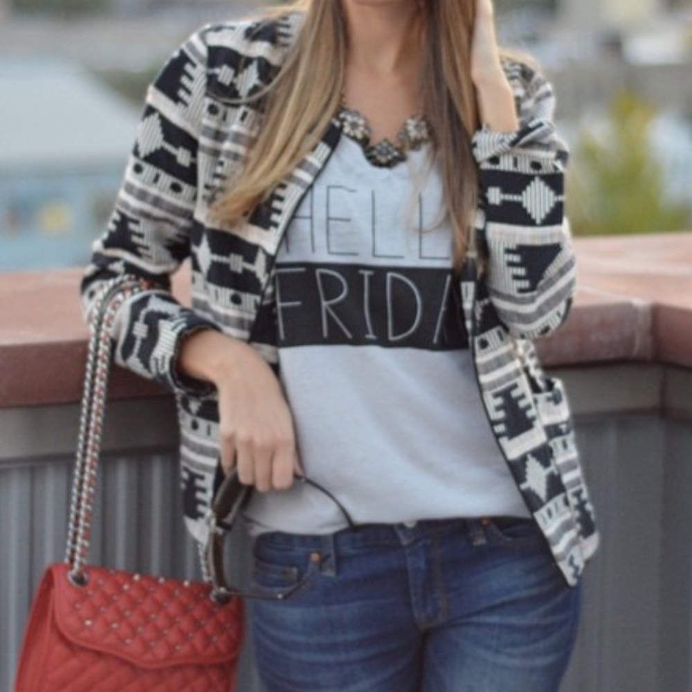 Abstract print jacket - Picture 4 of 4